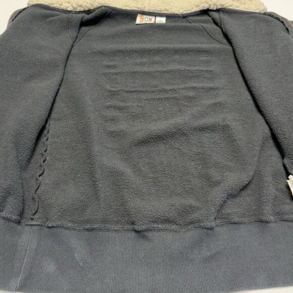 Roxy Hoodie Sweatshirt Womens Medium Full Zip Surf Y2K Retro Quiksilver 2000s - Picture 11 of 13